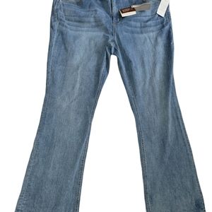 NWT, Melissa McCarthy Seven Jeans, Slim Bootcut, Size 24W.